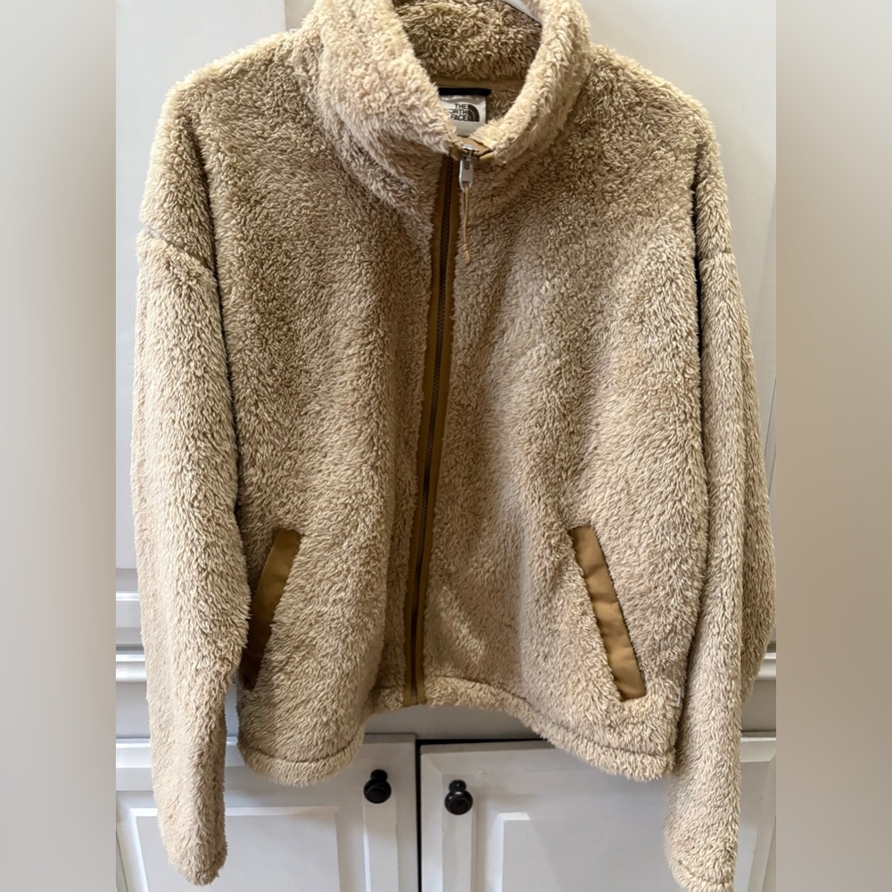 The North Face Tan Sherpa Jacket